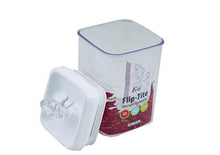 Load image into Gallery viewer, FELLI Flip-Tite Air Tight, Acrylic BPA Free, Rectangular Storage Transparent Container 0.8L NLQ406A (5065334358147)
