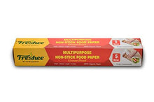 Load image into Gallery viewer, Freshee 5 Meter Multipurpose Non-Stick Food Paper Pack of 3, Grease Proof, Organic Paper for Baking, Cooking and Food Packaging (5065352216707)