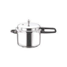Load image into Gallery viewer, Vinod Bhaktee Triply Platinum 10/8 Stainless Steel Pressure Cooker, 3 L (5065329770627)