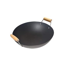 Load image into Gallery viewer, Alda Carbon Steel Kadhai, 32cm, Black - Easy Handling, Durable Material, Induction Friendly (5065322594435)