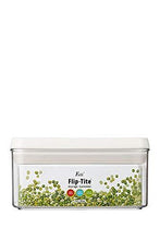 Load image into Gallery viewer, FELLI Flip-Tite Air Tight, Acrylic BPA Free, Rectangular Storage Transparent Container 1.0L NLG4804A (5065334685827)