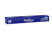 Load image into Gallery viewer, Freshee Aluminium Foil Roll 10 Mtrs, 10.5 Micron Patterned Foil (5065341173891)