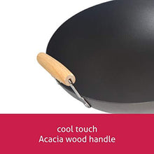 Load image into Gallery viewer, Alda Carbon Steel Kadhai, 32cm, Black - Easy Handling, Durable Material, Induction Friendly (5065322594435)