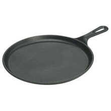 Load image into Gallery viewer, Lodge 10.5 Inch Cast Iron Griddle. Pre-Seasoned Round Cast Iron Pan Perfect for Pancakes, Pizzas, and Quesadillas. (5065330131075)