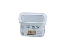 Load image into Gallery viewer, FELLI Loc-Tite Air Tight, Acrylic BPA Free Rectangular Storage Transparent Container 1.10L NFEM035 (5065335341187)