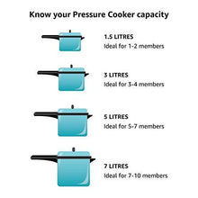 Load image into Gallery viewer, Vinod Bhaktee Triply Platinum 10/8 Stainless Steel Pressure Cooker, 3 L (5065329770627)