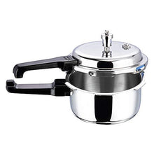 Load image into Gallery viewer, Vinod 18/8 Steel Platinum Triply Induction Pressure Cooker, 2 Liter, Silver (5065329737859)