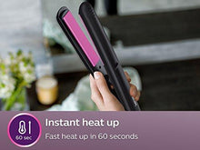 Load image into Gallery viewer, Philips HP8302 Essential Selfie Straightener (Black) (5065333112963)