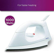 Load image into Gallery viewer, Philips HI113 1000-Watt Plastic Body PTFE Coating Dry Iron (5065332195459)