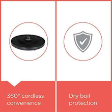 Load image into Gallery viewer, Black + Decker BXKE1801IN 1.8-Litre Stainless Steel Electric Kettle (Red) (5065337471107)
