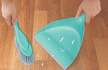 Load image into Gallery viewer, Spotzero by Milton dustpan set with brush (Aqua Green) (5065328197763)