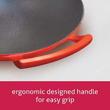 Load image into Gallery viewer, Alda Enamelled Cast Iron Wok Pan With Glass Lid 24 Cm (5065324298371)