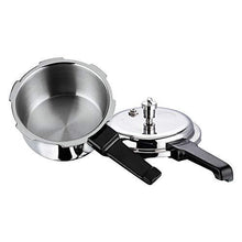 Load image into Gallery viewer, Vinod 18/8 Steel Platinum Triply Induction Pressure Cooker, 2 Liter, Silver (5065329737859)