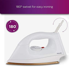 Load image into Gallery viewer, Philips HI114 1000-Watt Golden American Heritage Soleplate Dry Iron (5065332293763)
