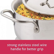 Load image into Gallery viewer, Alda Tri-Ply Stainless Steel Casserole with Wire Handle 22 cm (5065322889347)