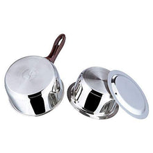 Load image into Gallery viewer, Vinod Regular Saucepan (1.8ltr) & Capsule Bottom Tope 1Ltr with lid(Induction Friendly) (5065328853123)