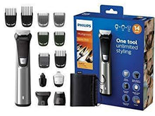 Load image into Gallery viewer, Philips MG7745 / 15 14-in-1, Face, Hair and Body Multigroom Beard Trimmer (5065333506179)