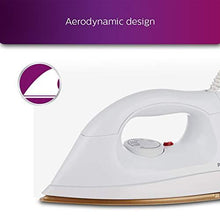 Load image into Gallery viewer, Philips HI114 1000-Watt Golden American Heritage Soleplate Dry Iron (5065332293763)