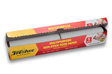 Load image into Gallery viewer, Freshee 5 Meter Multipurpose Non-Stick Food Paper Pack of 3, Grease Proof, Organic Paper for Baking, Cooking and Food Packaging (5065352216707)