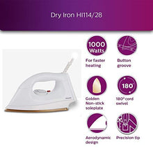 Load image into Gallery viewer, Philips HI114 1000-Watt Golden American Heritage Soleplate Dry Iron (5065332293763)