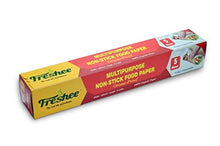Load image into Gallery viewer, Freshee 5 Meter Multipurpose Non-Stick Food Paper Pack of 3, Grease Proof, Organic Paper for Baking, Cooking and Food Packaging (5065352216707)