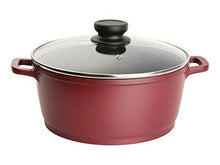 Load image into Gallery viewer, Bergner Scarlett Die Cast Aluminium Dutch Oven with Glass Lid, 20 cm, 2 litres Induction Base (5065356312707)