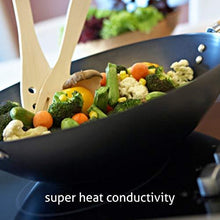 Load image into Gallery viewer, Alda Carbon Steel Kadhai, 32cm, Black - Easy Handling, Durable Material, Induction Friendly (5065322594435)