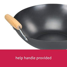 Load image into Gallery viewer, Alda Carbon Steel Kadhai, 32cm, Black - Easy Handling, Durable Material, Induction Friendly (5065322594435)