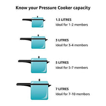 Load image into Gallery viewer, Hawkins B25 Pressure cooker, 2 Litre, Silver (5065326067843)