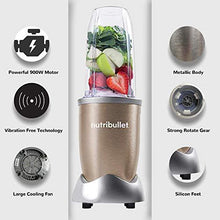 Load image into Gallery viewer, Nutribullet PRO High Speed Blender/Mixer/Smoothie Maker - 900 Watts - 12 Pcs Set; Champagne (5065327607939)