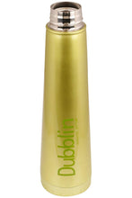 Load image into Gallery viewer, Saiyanshi Dubblin Hot and Cold Slim Trim 500ml Water Bottle, Green (5065357459587)