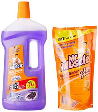 Load image into Gallery viewer, Mr. Muscle Floor Cleaner with Glade - 1 L (Lavender) with Free Mr.Muscle Floor Cleaner- 500ml (5065347891331)