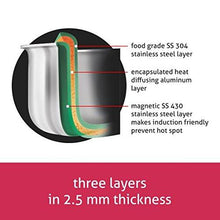 Load image into Gallery viewer, Alda Tri-Ply Stainless Steel Casserole with Wire Handle 22 cm (5065322889347)