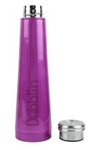 Load image into Gallery viewer, Saiyanshi Dubblin Hot and Cold Slim Trim 500ml Water Bottle, Purple (5065356836995)