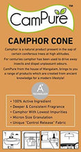Load image into Gallery viewer, CamPure Camphor Cone, 45 Days Scent for Cars, Room Freshener with Mosquito Repellent Properties (Sandalwood) (5065351889027)