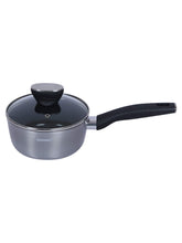 Load image into Gallery viewer, Bergner Carbon TT Forged Aluminium Sauce Pan with Lid, 16 cm, 13 litres Induction Base (5065354903683)