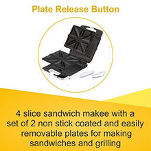 Load image into Gallery viewer, Kenwood SM740 1300-Watt Sandwich Maker (White) (5065326264451)