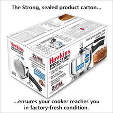 Load image into Gallery viewer, Hawkins B25 Pressure cooker, 2 Litre, Silver (5065326067843)