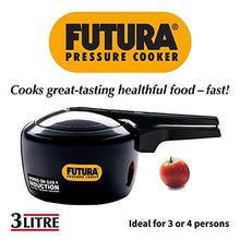Load image into Gallery viewer, Hawkins Futura Hard Anodised Induction Compatible Pressure Cooker, 3 Litre (5065325445251)