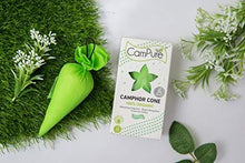 Load image into Gallery viewer, CamPure Camphor Cone, 45 Days Scent for Cars, Room Freshener with Mosquito Repellent Properties (Jasmine) (5065351757955)