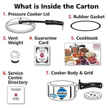 Load image into Gallery viewer, Hawkins B25 Pressure cooker, 2 Litre, Silver (5065326067843)