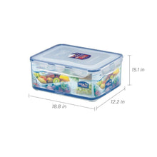 Load image into Gallery viewer, Lock&Lock Classics Rectangular Food Container, 5.5 litres, Clear (5065367781507)