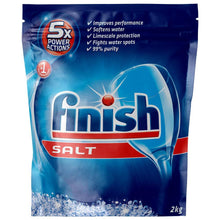 Load image into Gallery viewer, Finish 5X Power Action Dishwasher Salt 2kg (5065351463043)