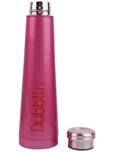 Load image into Gallery viewer, Saiyanshi Dubblin Hot and Cold Slim Trim 500ml Water Bottle, Pink (5065358213251)