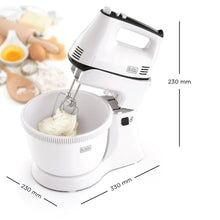 Load image into Gallery viewer, Black+Decker Hand Mixer 300 watt m 700,White (5065331179651)