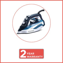 Load image into Gallery viewer, Black + Decker BD BXIR2401IN 2400-Watt Steam Iron (Blue) (5065331867779)
