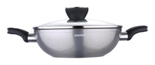 Load image into Gallery viewer, Bergner Carbon TT Forged Aluminium Wok with Lid, 24 cm, 245 litres Induction Base (5065354248323)