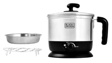Load image into Gallery viewer, Black+Decker BXKE0102IN 1 Liter Electric Kettles (Grey) (5065337602179)