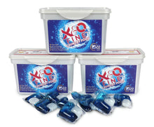 Load image into Gallery viewer, X&O Fine 2 in1 Washing Liquid Laundry Pods (with Enzymes) 20 Wash 300ml (5065348186243)