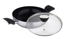 Load image into Gallery viewer, Bergner Carbon TT Forged Aluminium Wok with Lid, 24 cm, 245 litres Induction Base (5065354248323)